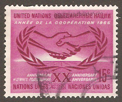United Nations New York Scott 144 Used